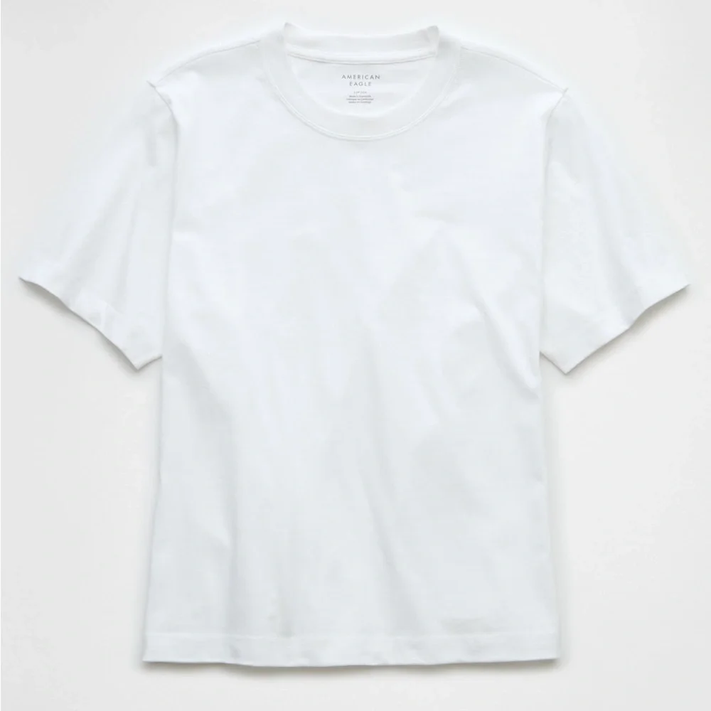 NWOT Bundle of Three (3) AE Luxe Relaxed Fit Tees, XL - Picture 6 of 11